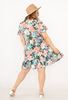 Picture of CURVY GIRL FLORAL PRINTED DRESS